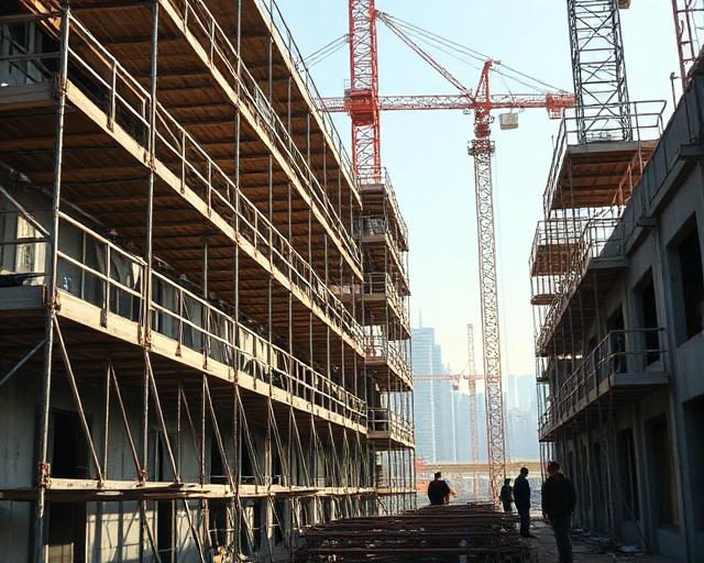 Obras em andamento